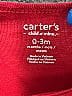 Carter's Stars Burgundy Short Sleeve Onesie Size 0-3 mo - photo 3