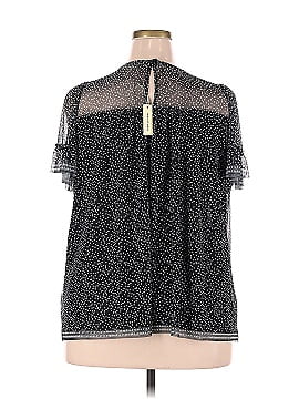 Max Studio Short Sleeve Blouse (view 2)