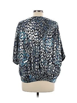 Elie Tahari Short Sleeve Blouse (view 2)