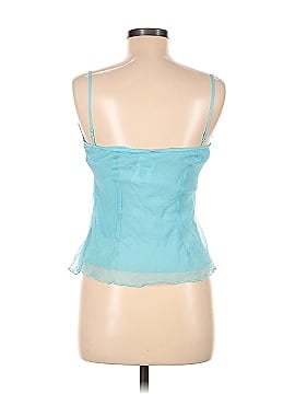 Tea Sleeveless Silk Top (view 2)