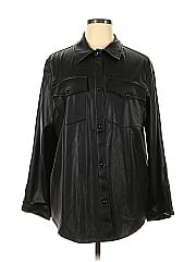 Express Outlet Faux Leather Jacket