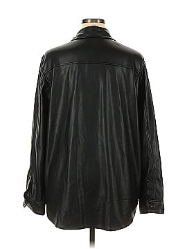 Express Outlet Faux Leather Jacket (view 2)