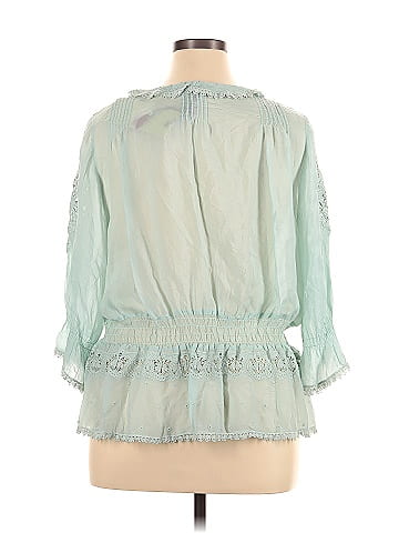 Johnny Was 3/4 Sleeve Blouse (view 2)