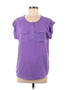 New York & Company Short Sleeve Blouse (view 1)