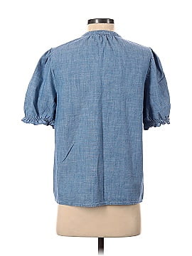 J.Crew Factory Store Short Sleeve Button-Down Shirt (view 2)