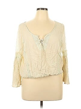 American Eagle Outfitters Long Sleeve Blouse (view 1)