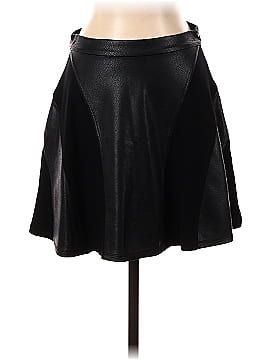 Jessica Simpson Faux Leather Skirt (view 1)