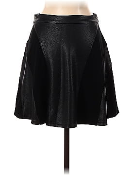 Jessica Simpson Faux Leather Skirt (view 2)