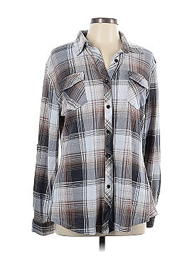 Unbranded Long Sleeve Button-Down Shirt (view 1)