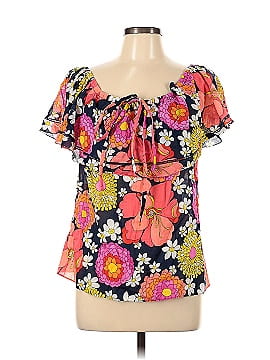 Trina Turk Short Sleeve Blouse (view 1)