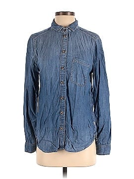 American Eagle Outfitters Long Sleeve Button-Down Shirt (view 1)