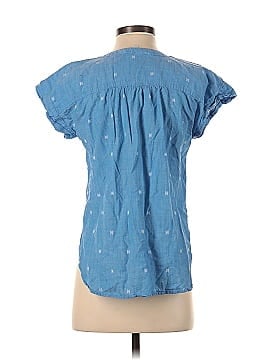 Ann Taylor LOFT Short Sleeve Button-Down Shirt (view 2)