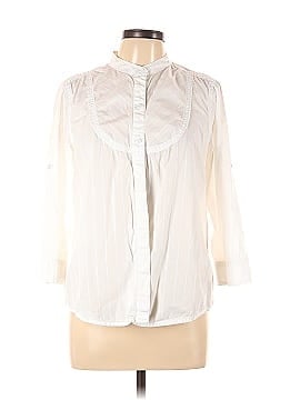 Liz Claiborne Long Sleeve Button-Down Shirt (view 1)