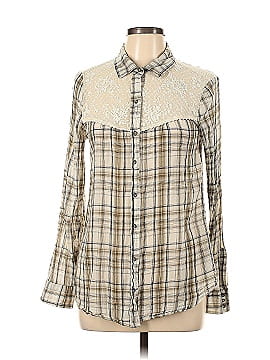 Free People Long Sleeve Button-Down Shirt (view 1)