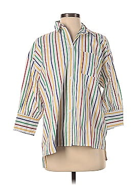 Pomander Place 3/4 Sleeve Button-Down Shirt (view 1)