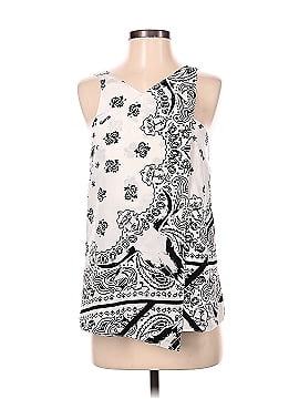 Tibi Sleeveless Silk Top (view 1)