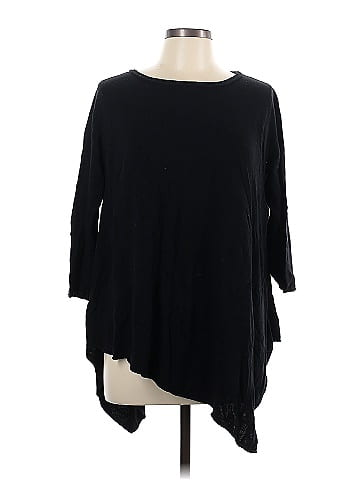Joan Vass Pullover Sweater (view 1)