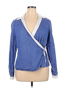 Jones New York Signature Long Sleeve Blouse (view 1)