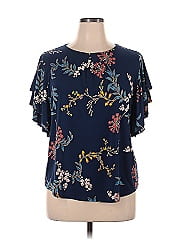 Liz Claiborne Career Short Sleeve Blouse