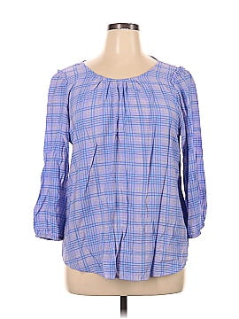 LC Lauren Conrad 3/4 Sleeve Blouse (view 1)