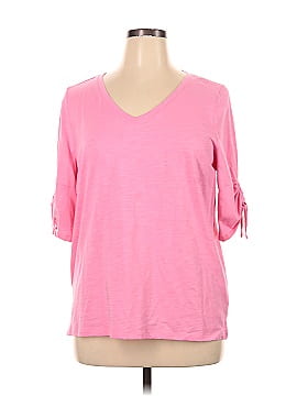 Talbots 3/4 Sleeve T-Shirt (view 1)