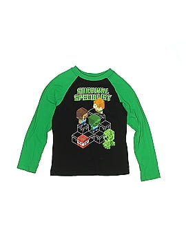 Minecraft Long Sleeve T-Shirt (view 1)