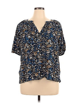 Ann Taylor LOFT Outlet Short Sleeve Blouse (view 1)