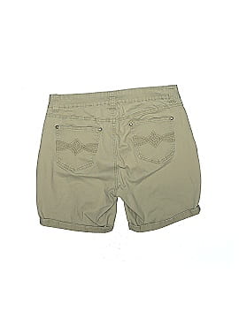 New Directions Khaki Shorts (view 2)