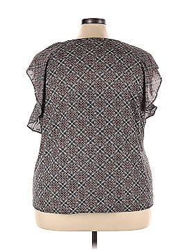 Roz & Ali Short Sleeve Blouse (view 2)