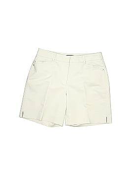 White House Black Market Khaki Shorts (view 1)