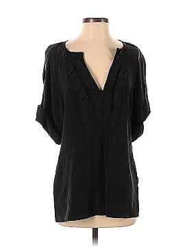 Nanette Lepore Short Sleeve Silk Top (view 1)