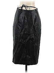 Armani Exchange Faux Leather Skirt