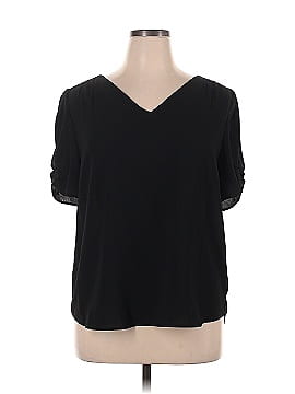 Adrianna Papell Short Sleeve Blouse (view 1)