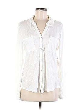 Liz Claiborne 3/4 Sleeve Button-Down Shirt (view 1)