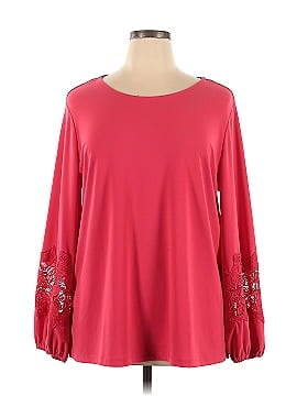 Dennis by Dennis Basso Long Sleeve Blouse (view 1)