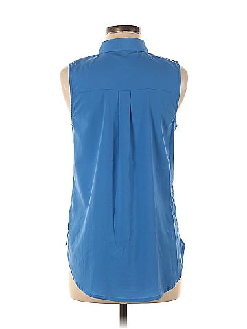 Edge Sleeveless Blouse (view 2)