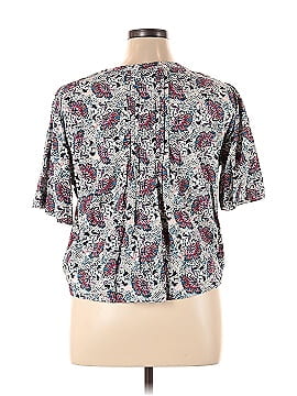 Evereve Short Sleeve Blouse (view 2)