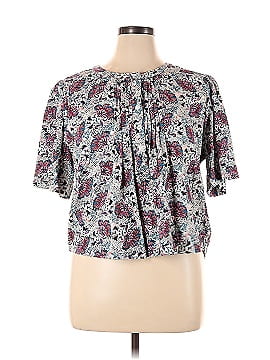 Evereve Short Sleeve Blouse (view 1)