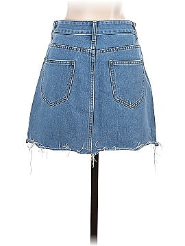 Petal and Pup Denim Skirt (view 2)