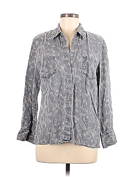 Tribal Jeans 3/4 Sleeve Button-Down Shirt (view 1)