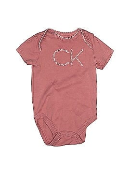 Calvin Klein Short Sleeve Onesie (view 1)