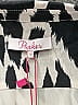 Parker 100% Viscose Animal Print Silver White Casual Dress Size 12 - photo 3