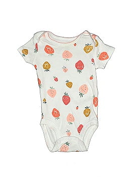 Just One Year by Carter's Short Sleeve Onesie (view 1)