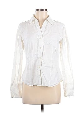 Karl Lagerfeld Paris Long Sleeve Button-Down Shirt (view 1)