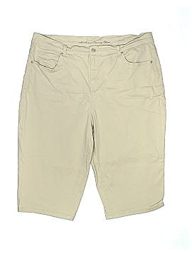 Gloria Vanderbilt Khaki Shorts (view 1)