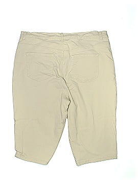 Gloria Vanderbilt Khaki Shorts (view 2)