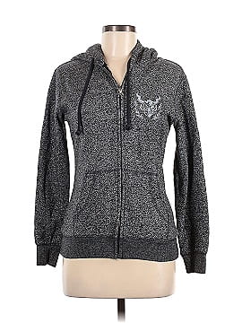 Stone Zip Up Hoodie (view 1)