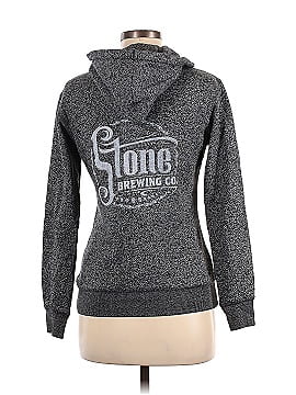 Stone Zip Up Hoodie (view 2)