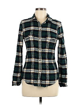 American Eagle Outfitters Long Sleeve Button-Down Shirt (view 1)