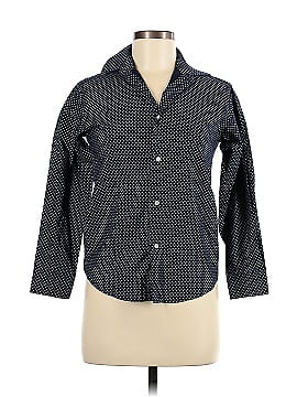 Chaps 3/4 Sleeve Button-Down Shirt (view 1)